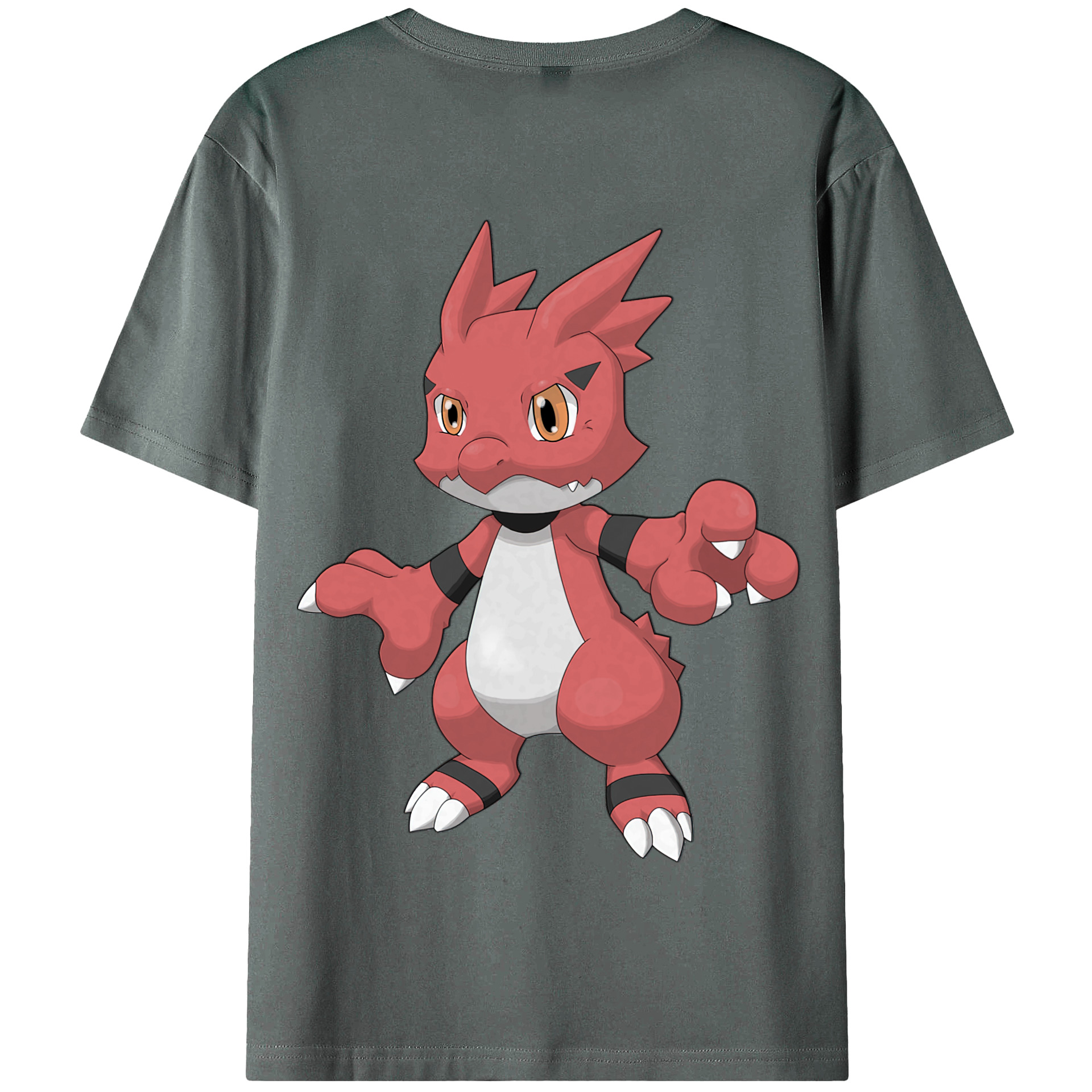 （画像用） Digimon デジタルモンスター/デジモン 綿100％半袖Tシャツ（背面プリント）